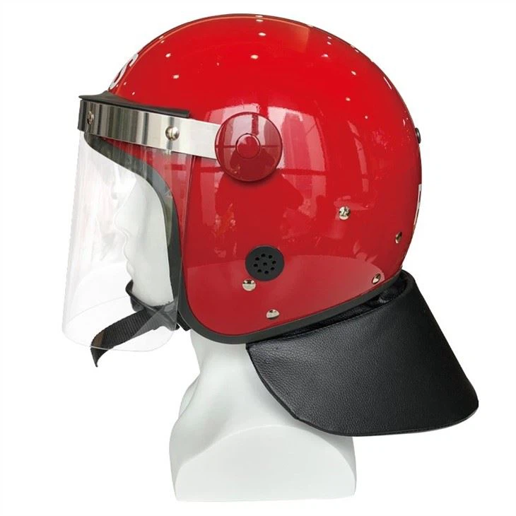 Red Malaysia Style Anti Roit Helmet