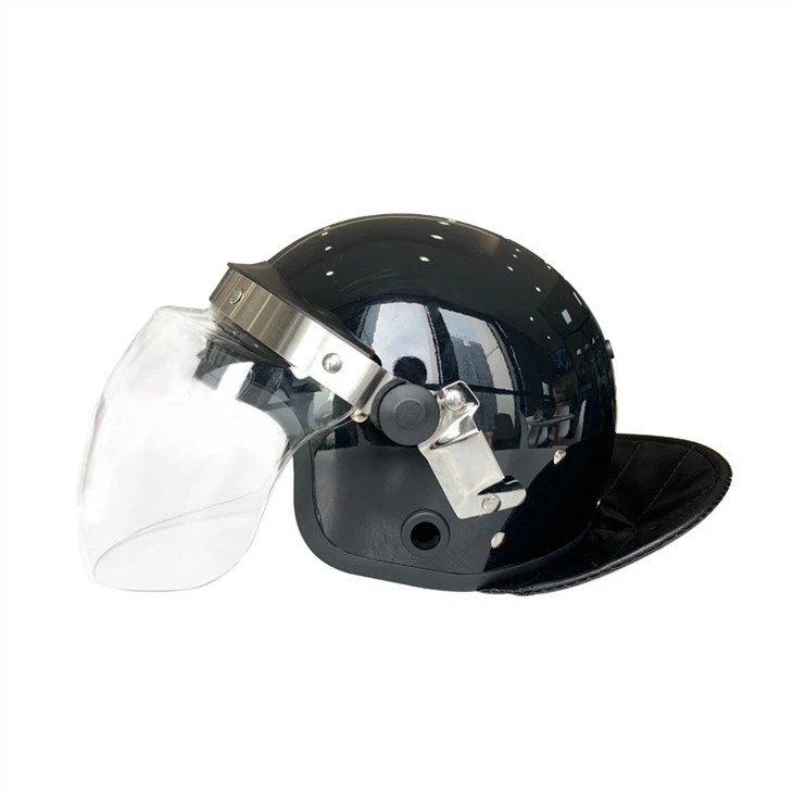 European Anti Riot Helmet With Spherical Mirror