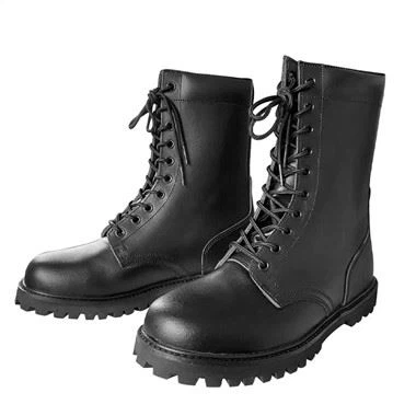 Kasut Tempur Kulit Anti Gelincir Rintangan Tinggi Untuk Tentera