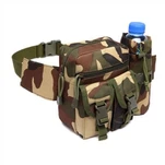 Jungle Camouflage Army Field Portable Tactical Waist Backpack Beg Botol Air Untuk Perkhemahan Luaran